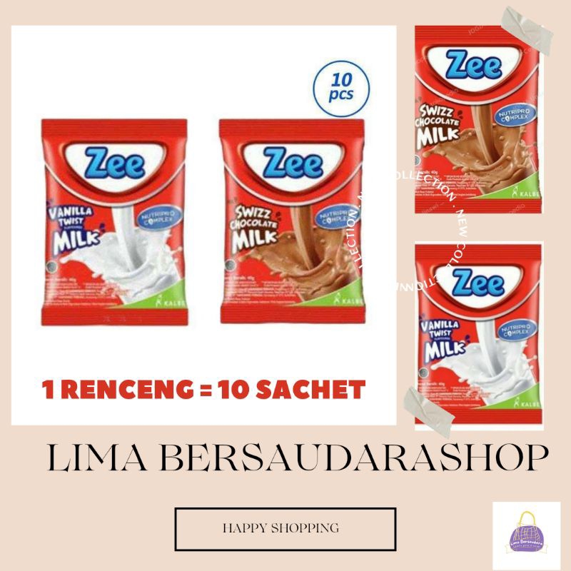 

ZEE BUBUK RENCENG ISI 10 SACHET | VANILA | COKLAT