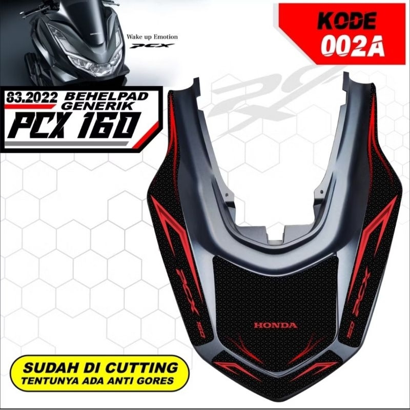 Sticker tankpad behel motor honda pcx 160 keren