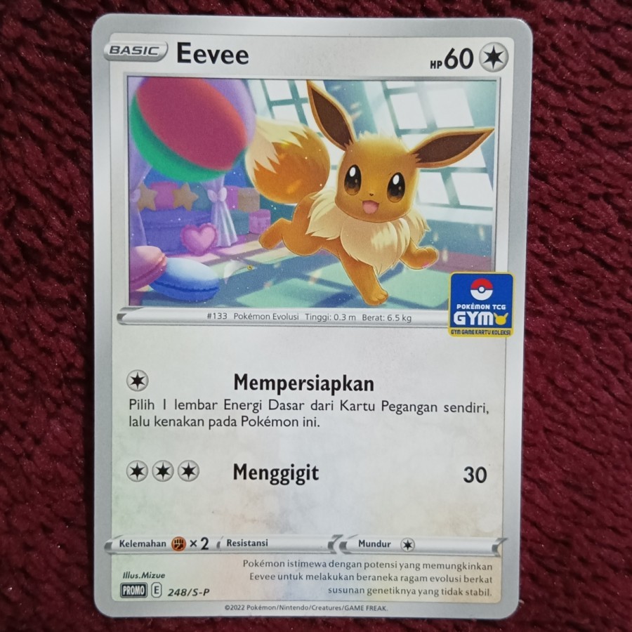Eevee Promo Gym 248/S-P - Pokemon TCG Indonesia