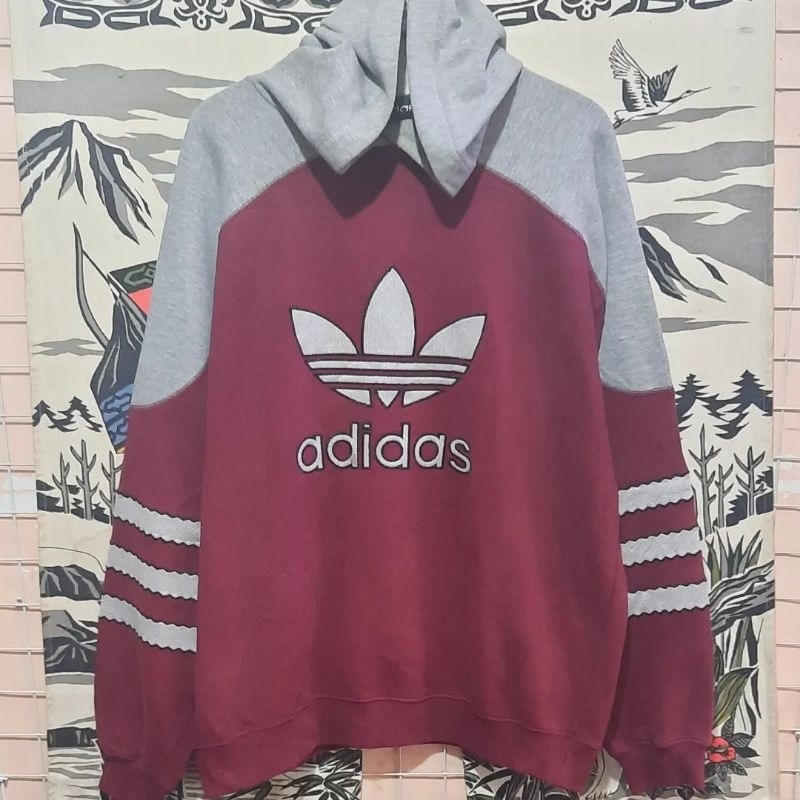 adidas vintage/adidas second/hoodie adidas