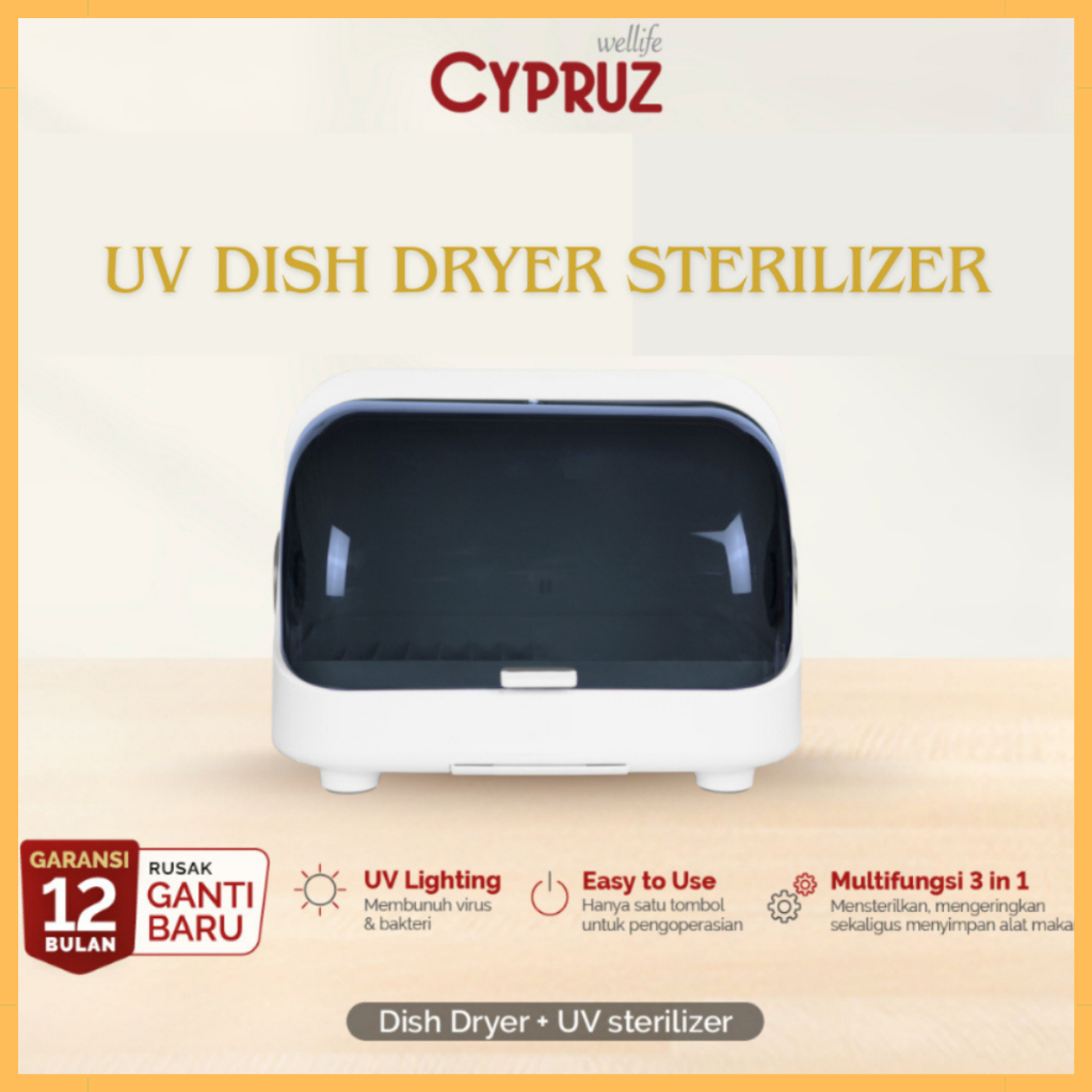 Cypruz Dish Dryer Sterilizer