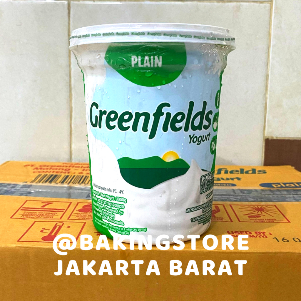 

Greenfields Yogurt Plain (Yoghurt Non Sugar) 1 Kg