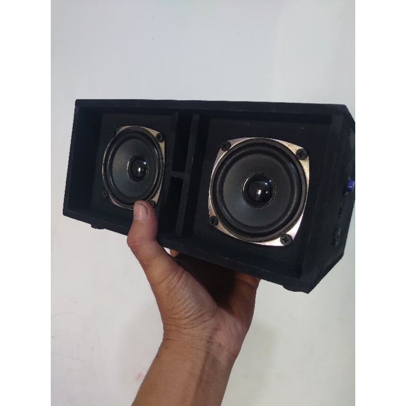 speaker bluetooth rakitan 12 volt dobel 3 inch 60 watt stereo jamin gler