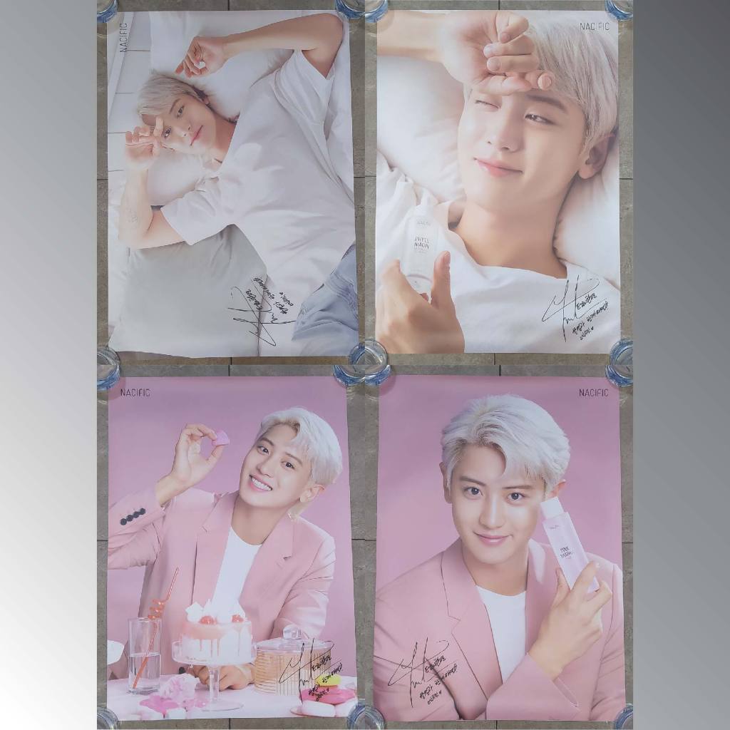 Poster Nacific X Chanyeol (4 Poster + Tube)
