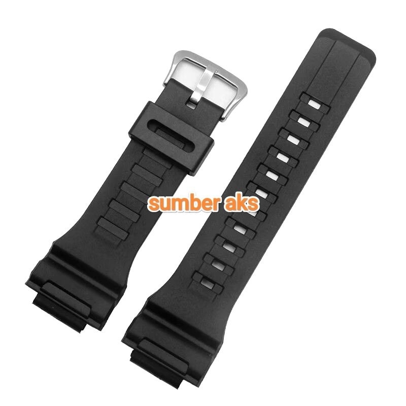 Strap Tali Jam Tangan Casio W-737 W-737H W737 W737H W 737H Free pen