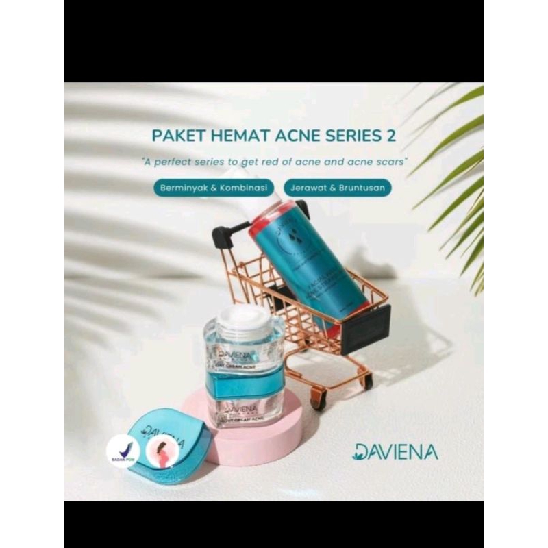 Paket Hemat Acne 2 l Daviena Skincare