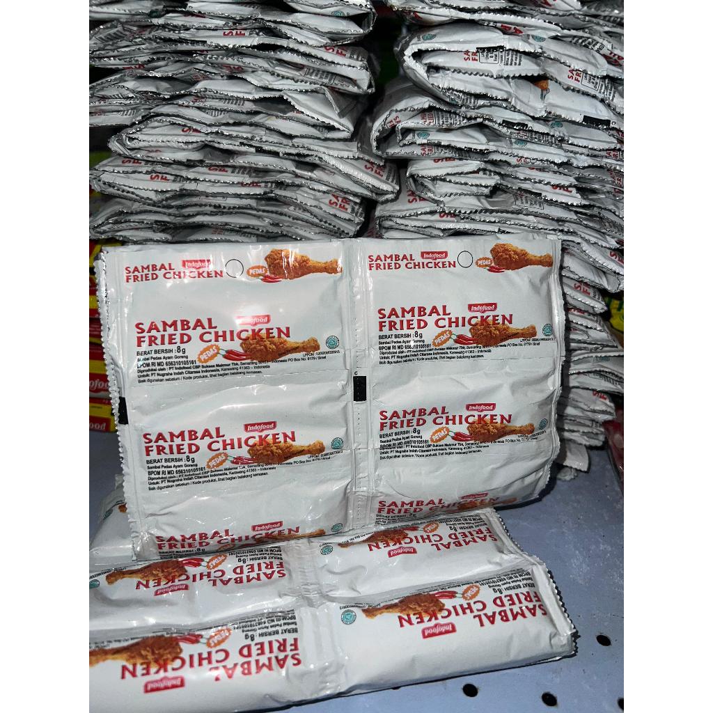 

Indofood Sambal Fried Chicken Sachet 8 g (isi 24 pcs)