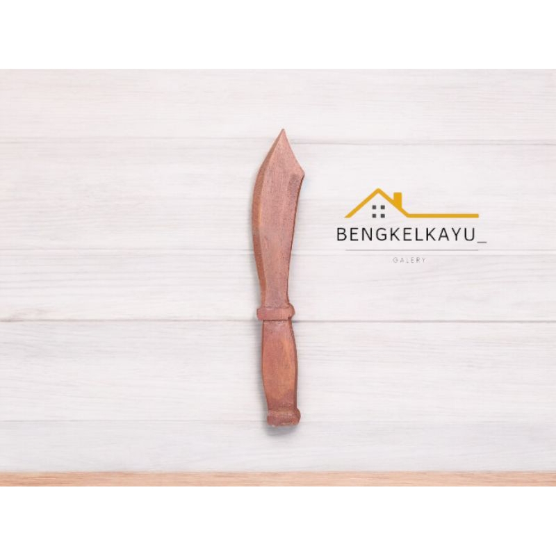 pisau kayu - belati kayu - belati - pedang kayu - belati pencak silat
