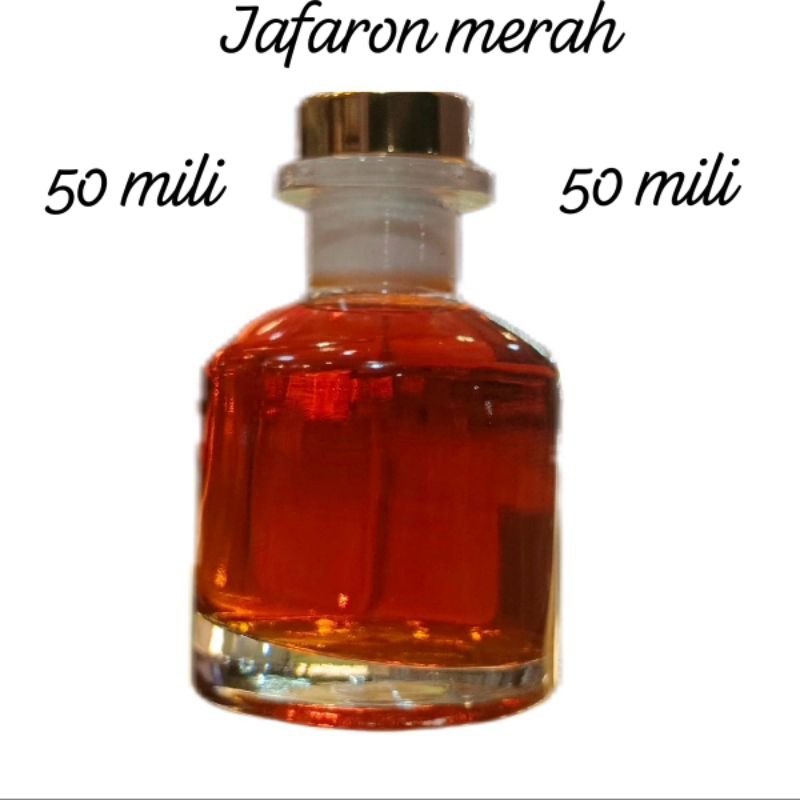 JAFARON MERAH ASLI MURNI KENTAL 50 MILI