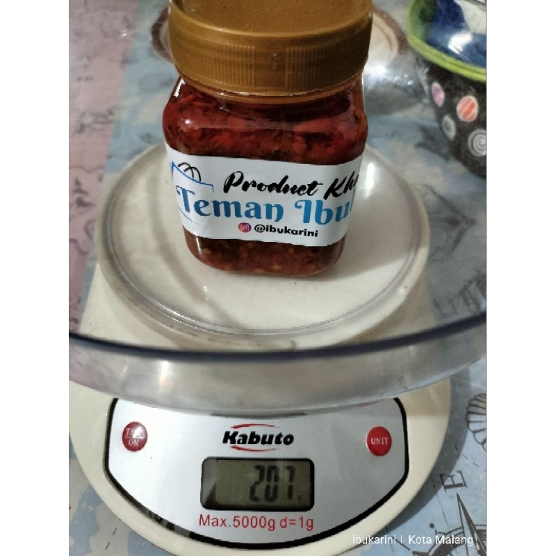 

sambal cakalang fresh 200 gram