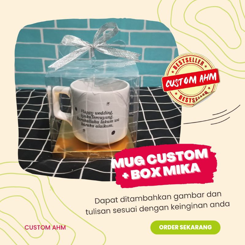 Mug Jazz Mini Custom + box mika