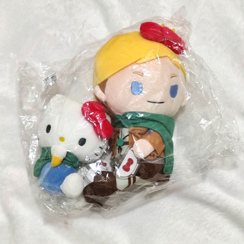 BOOKED Attack on Titan x Sanrio collaboration Erwin Smith & Hello Kitty 2023 birthday event limited 