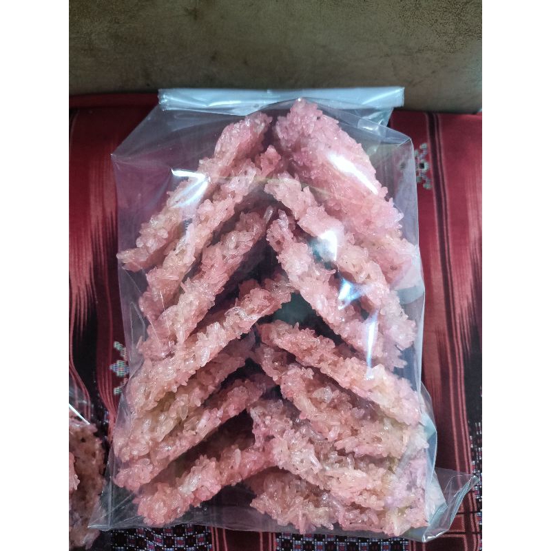 

RENGGINANG TERASI MENTAH 500G/½Kg Enak Gurih 100% Ketan Asli