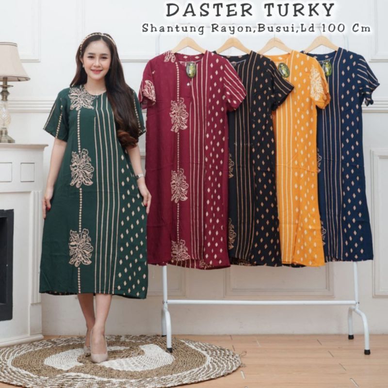 Daster lengan pendek| daster kekinian| daster murah