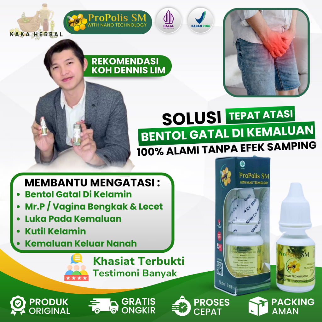 Kaka Herbal - Obat Kepala Penis Bengkak, Obat Luka Batang Kelamin Pria, Gatal Kepala Penis, Obat Kul