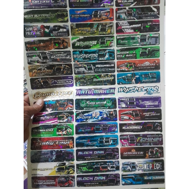 

STIKER LOGO BUS BASURI PREMIUM 1 LEMBAR ISI 45 PCS ANTI AIR