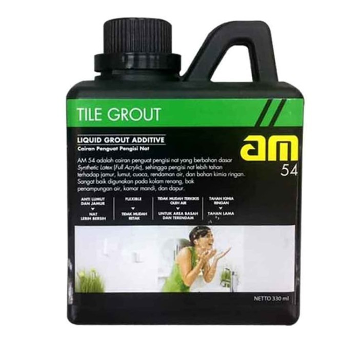 AM 54 Tile Grout Cairan Penguat Pengisi Nat / Liquid Grout Additive 330 ml