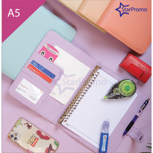 

Candy Binder A5 Ring 20 Organizer Journal Diary