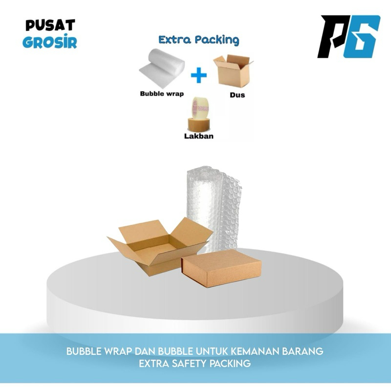 

Bubble Wrap Packing Tambahan Bubblewrap Paket Online Shop