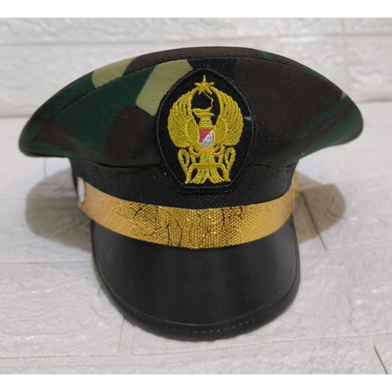TOPI KARNAVAL ANAK POLISI,POLANTAS,PILOT,TENTARA,TNI AU,DAN BARET