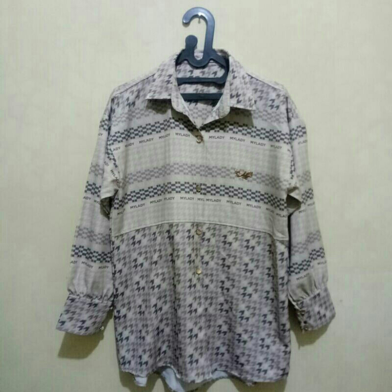my Lady || baju kemeja wanita lengan panjang || blouse wanita.