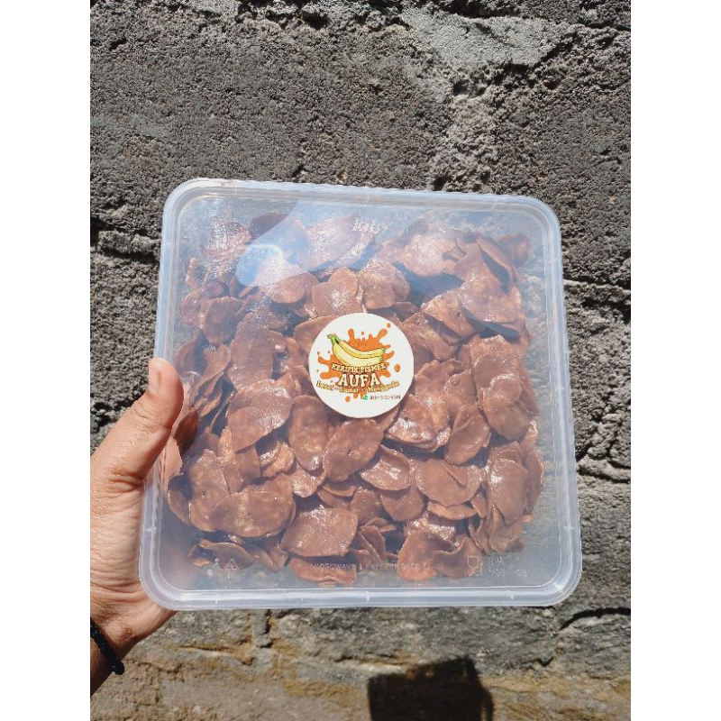 

keripik pisang coklat