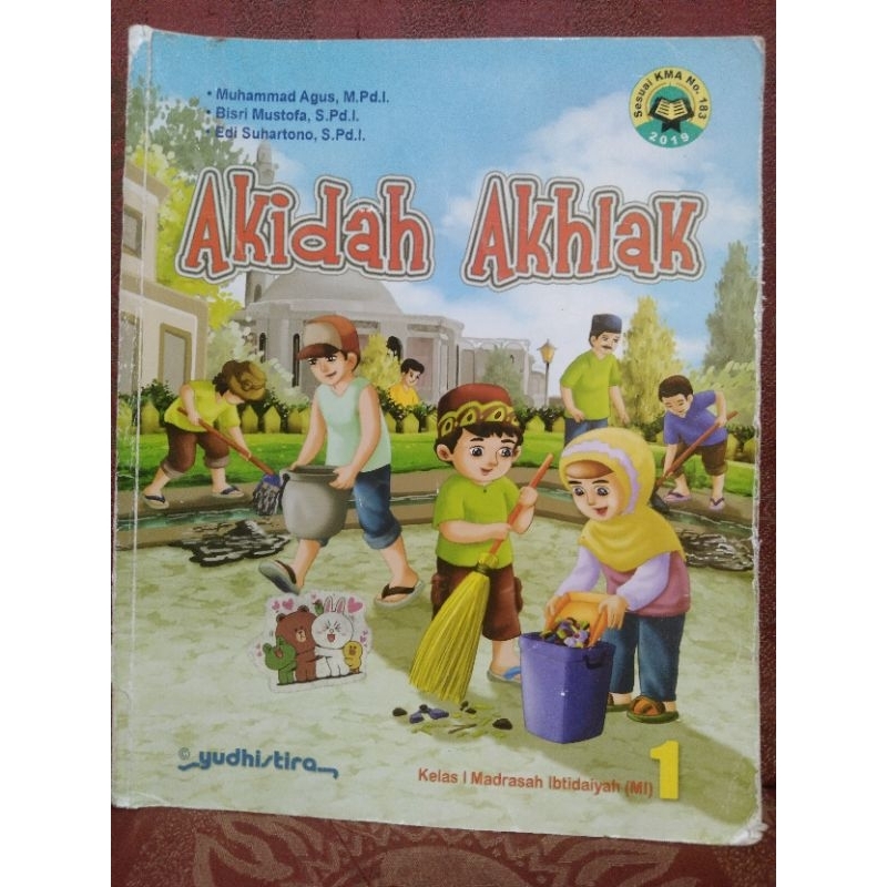 Akidah Akhlak SD kelas 1 tahun 2019