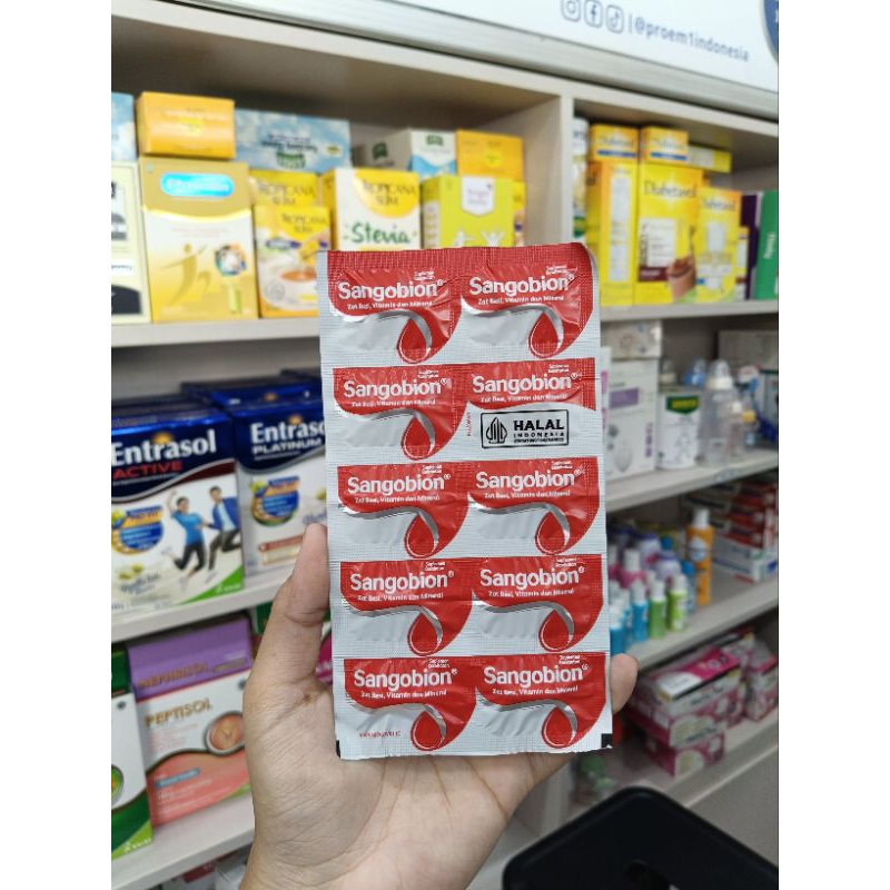 SANGOBION TABLET PENAMBAH DARAH