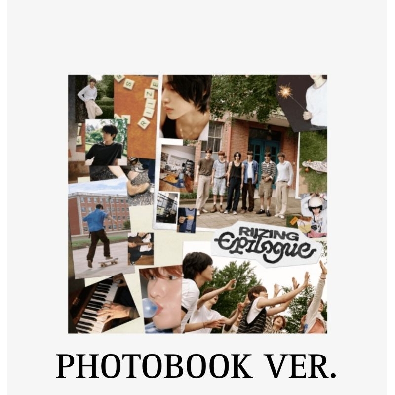 [PO] RIIZE - 1st Mini Album [RIIZING : Epilogue] (PHOTOBOOK Ver.) / ALBUM RIIZE RIIZING EPILOGUE PHO