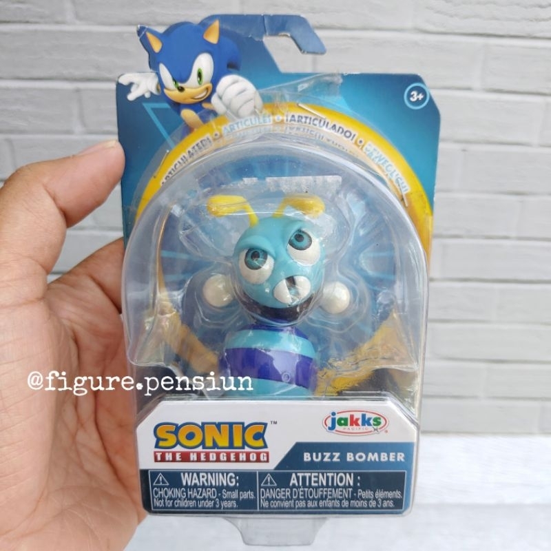 JAKKS PACIFIC SONIC THE HEDGEHOG BUZZ BOMBER ACTION FIGURE