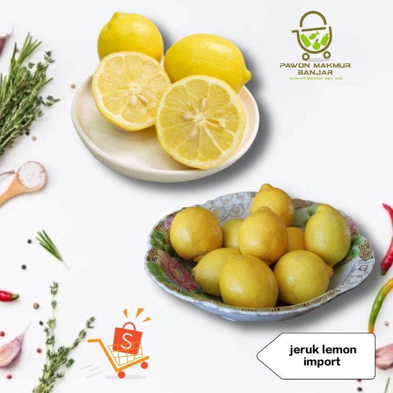 

JERUK LEMON IMPORT / LEMON FRESH / (±) 500gr