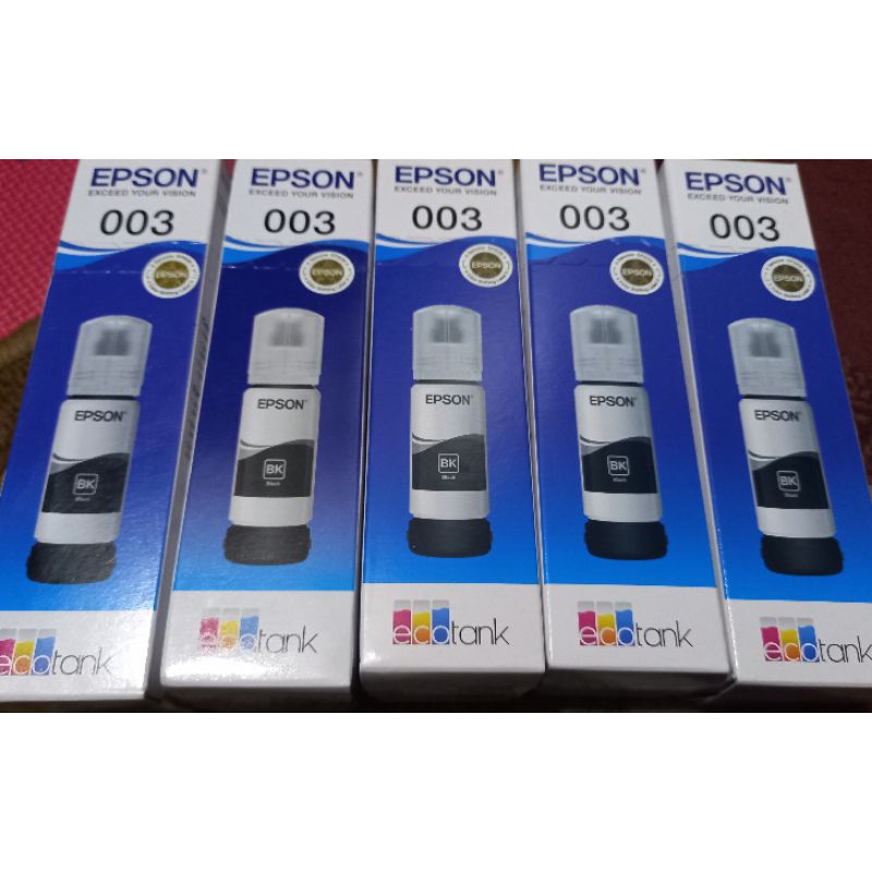 TINTA EPSON 003 ORIGINAL BLACK/HITAM