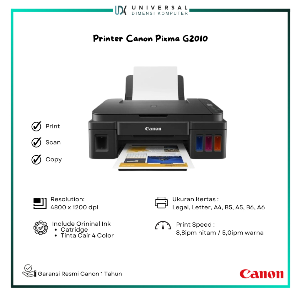 PRINTER CANON PIXMA G2010