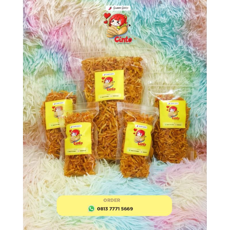 

(CINTO) Kentang Mustofa Balado Renyah Pedas Manis Gurihnyooo