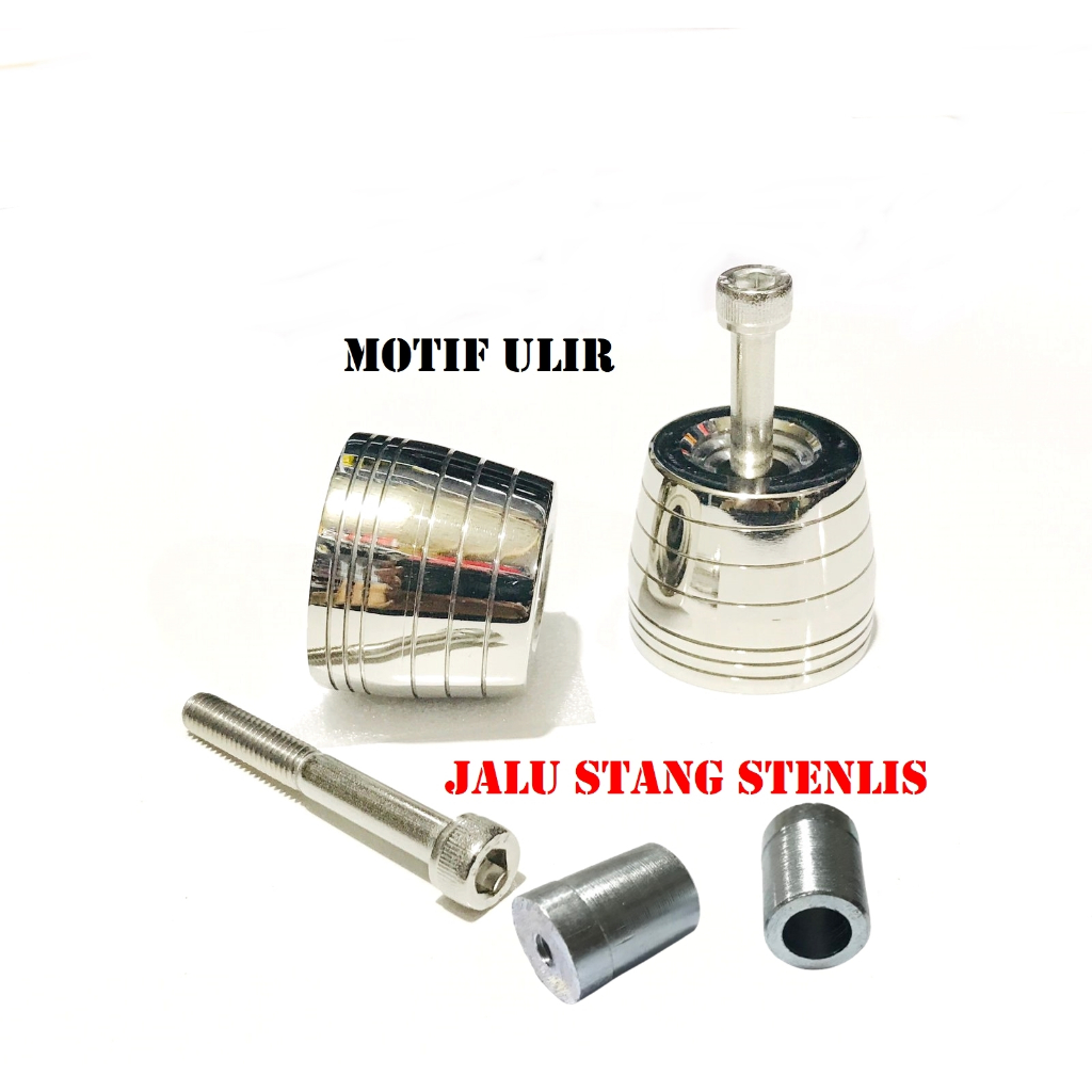 Bandul stang jau stang motor universal all motor stenlis besi krom jalu bandul stang vixion thunder 