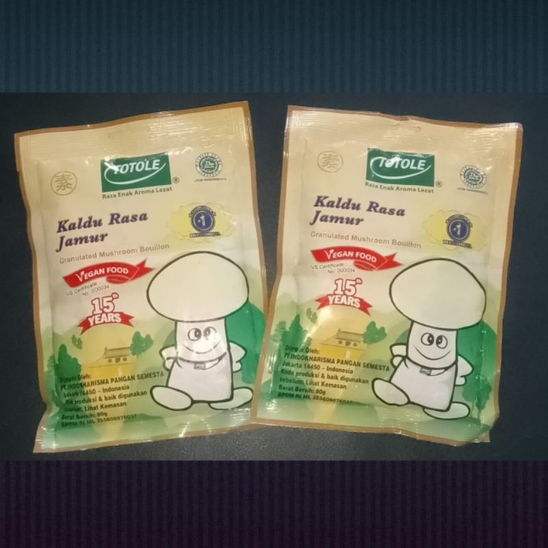 

TOTOLE Kaldu Rasa Jamur 80 gr