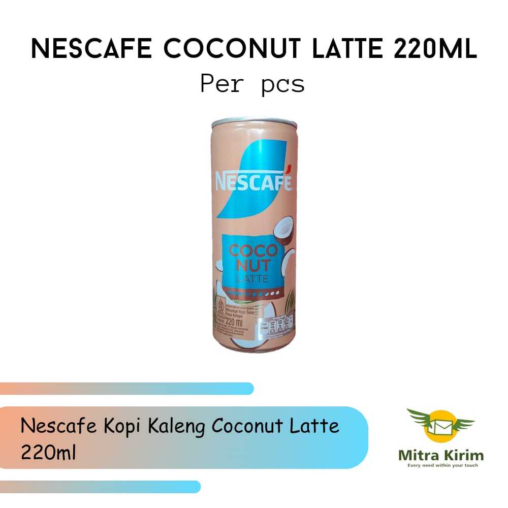 

Nescafe Coconut Latte 220ml Per Kaleng