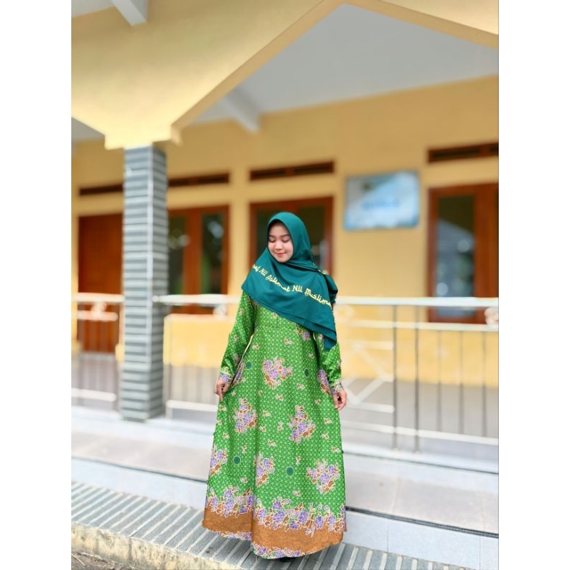 GAMIS MUSLIMAT NU SEMI SUTRA TERBARU
