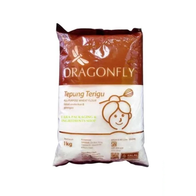

TEPUNG TERIGU DRAGONFLY 1 KG