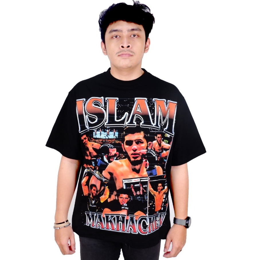 Islam Makhachev T-shirt Bootleg Vintage Oversize