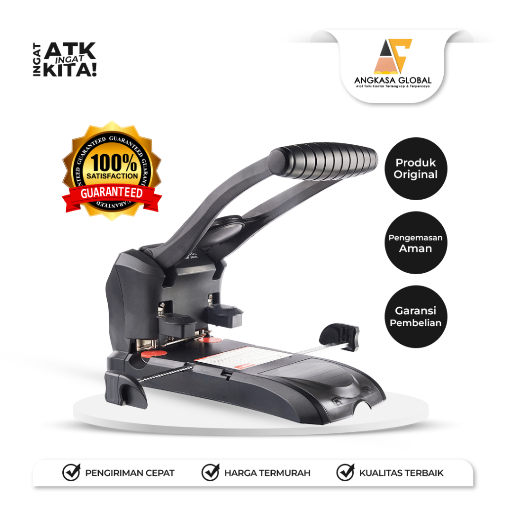 

KANGARO PEMBOLONG KERTAS/ HEAVY DUTY PUNCH HOLDER HDP-2160N (1UNIT)