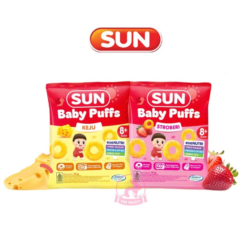8+ SUN BABY PUFF 10G CEMILAN ANAK