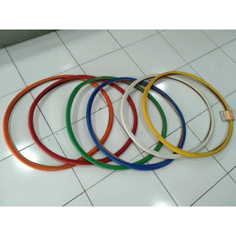 ban luar Cst 700x28c original ban fixie ban sepeda balap chengsin bukan kenda warna kuning