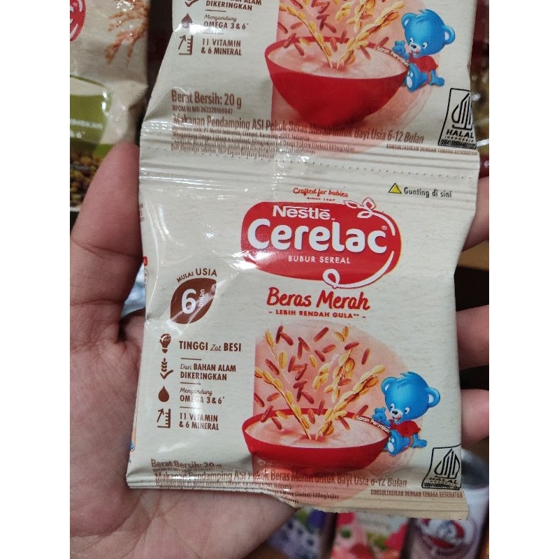 Cerelac Bubur Bayi Beras Merah