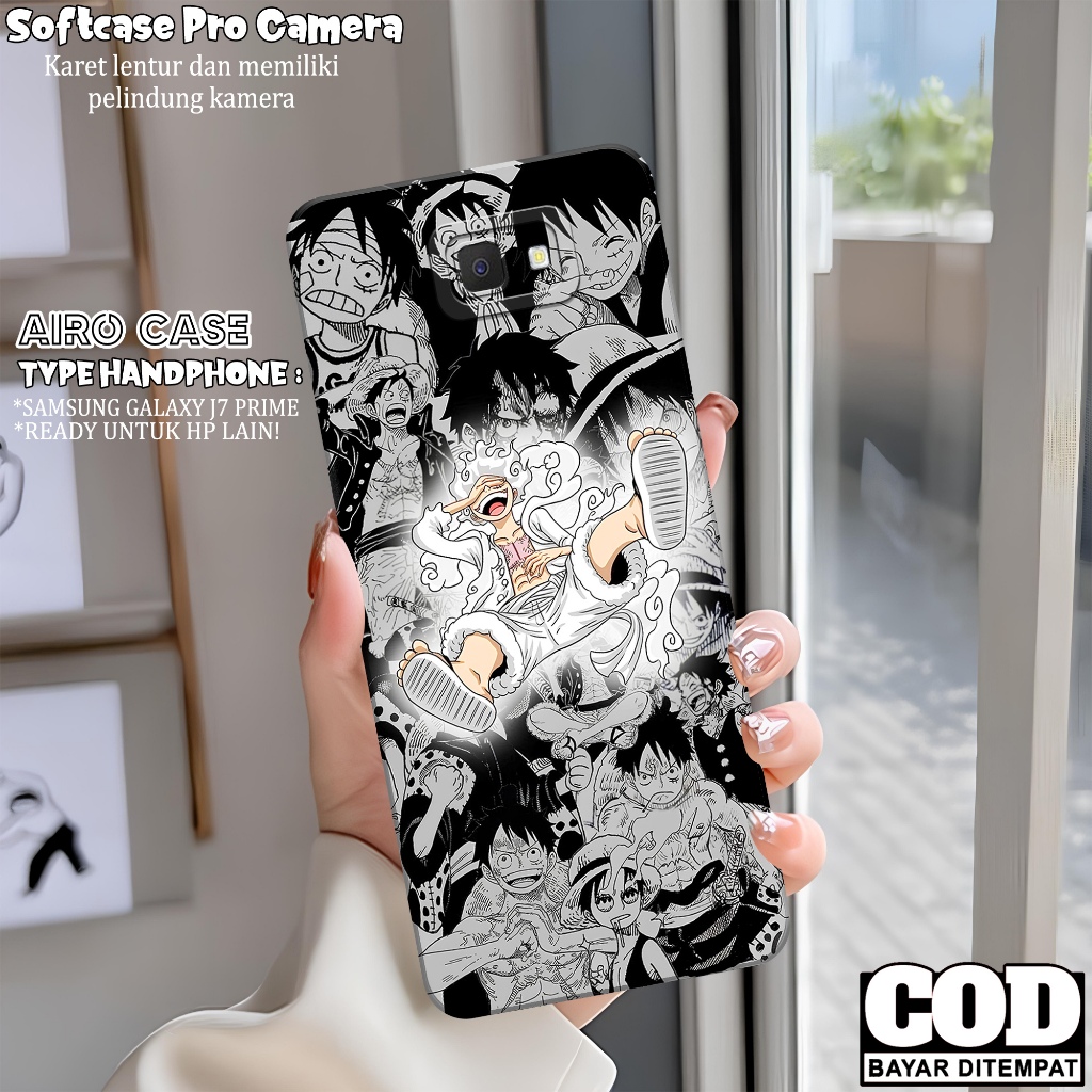 Case SAMSUNG GALAXY J7 PRIME - Softcase SAMSUNG GALAXY J7 PRIME - Fashion Case ANIME - Casing SAMSUN