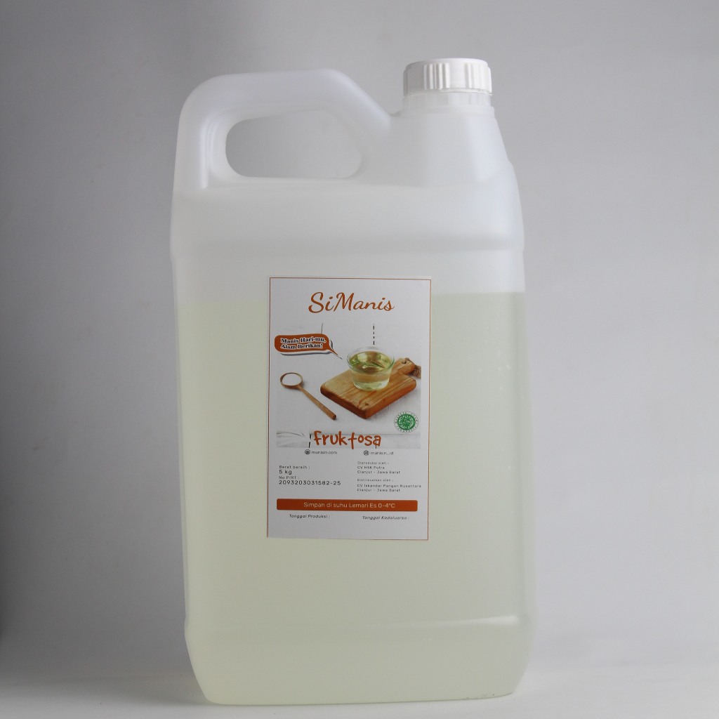 

Gula Putih Cair Fruktosa Simple Syrup 5 kg - SiManis