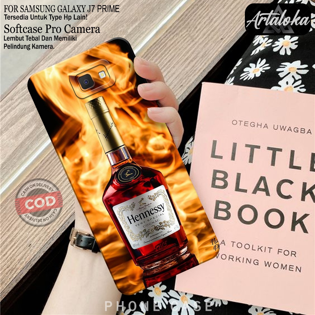 Case Hp Samsung Galaxy J7 Prime Fashion Case Minuman Case Samsung Galaxy J7 Prime Silikon TPU Pro Ca