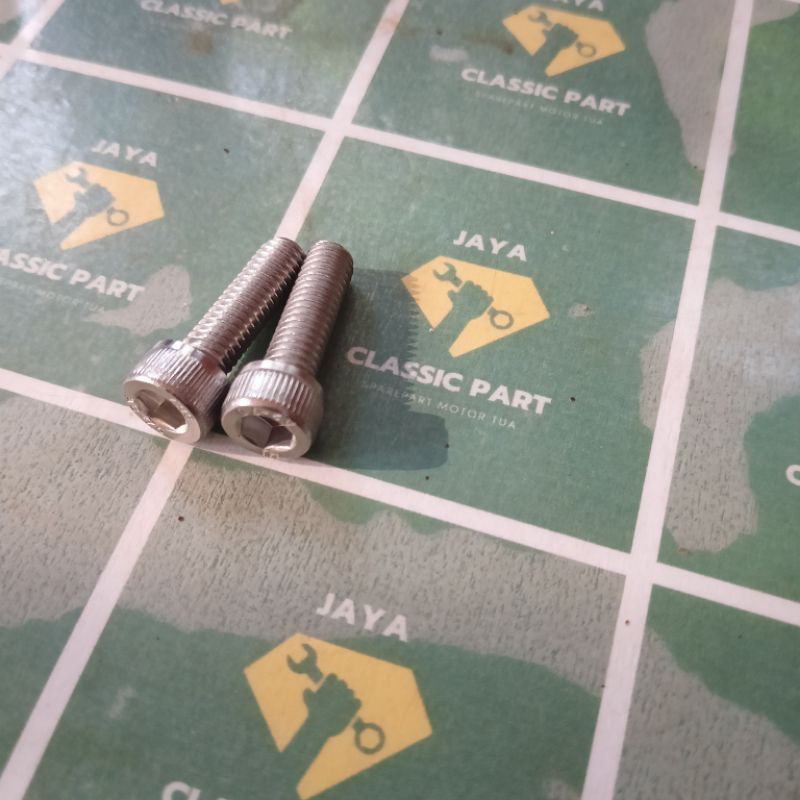 BAUT JALU STANG ALL NEW N MAX 155 R15 V2 R25 MT25 ORIGINAL STAINLESS BAJA CHROOM