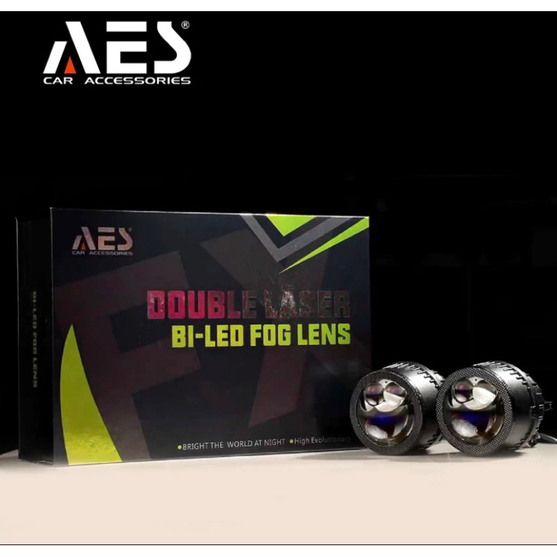 Foglamp AES FX 3 Inch Double Laser Mobil Honda Toyota
