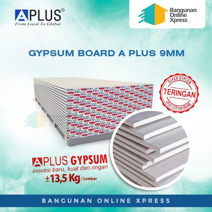 Gypsum Aplus Board 9mm